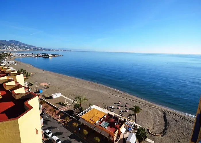 Apartment Fuengirola. Bonito En Paseo Maritimo. Espectaculares Vistas Al Mar. Primera Linea *